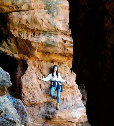 Amy Ma, Wind Cave, Sedona, CA